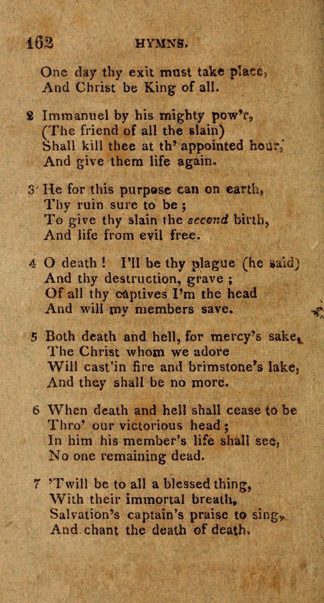 The Gospel Hymn Book: being a selection of hymns, composed by different authors designed for the use of the church universal and adapted to public and private devotion page 164