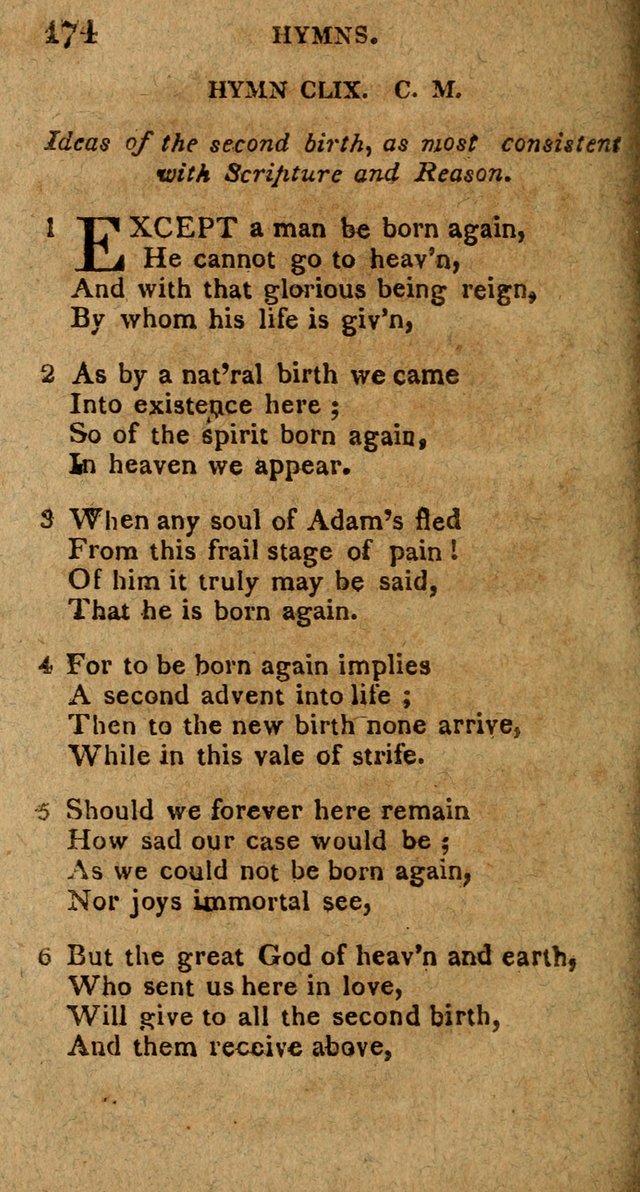 The Gospel Hymn Book: being a selection of hymns, composed by different authors designed for the use of the church universal and adapted to public and private devotion page 176