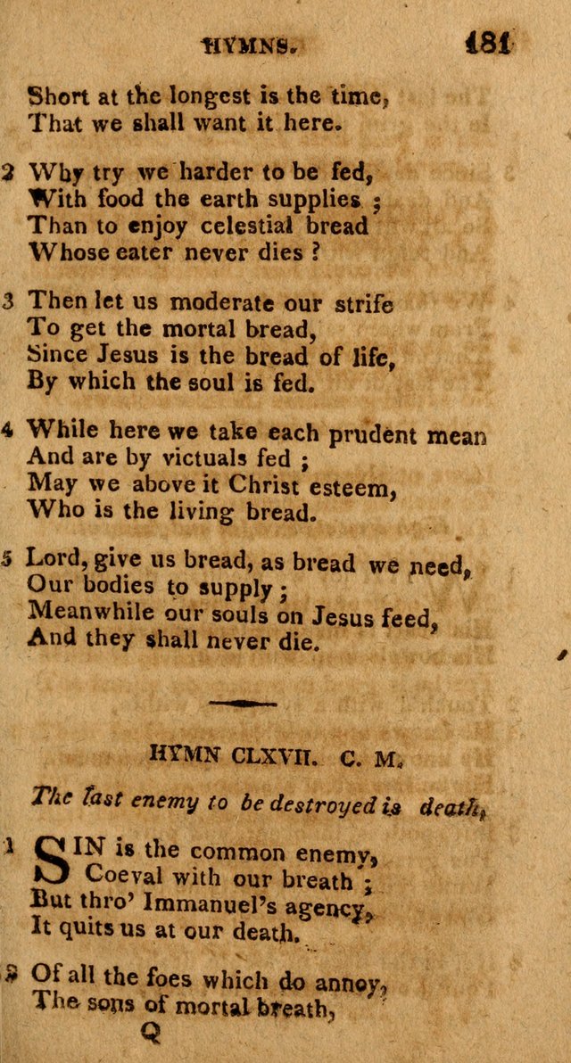 The Gospel Hymn Book: being a selection of hymns, composed by different authors designed for the use of the church universal and adapted to public and private devotion page 183