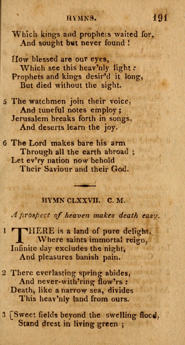 The Gospel Hymn Book: being a selection of hymns, composed by different authors designed for the use of the church universal and adapted to public and private devotion page 193