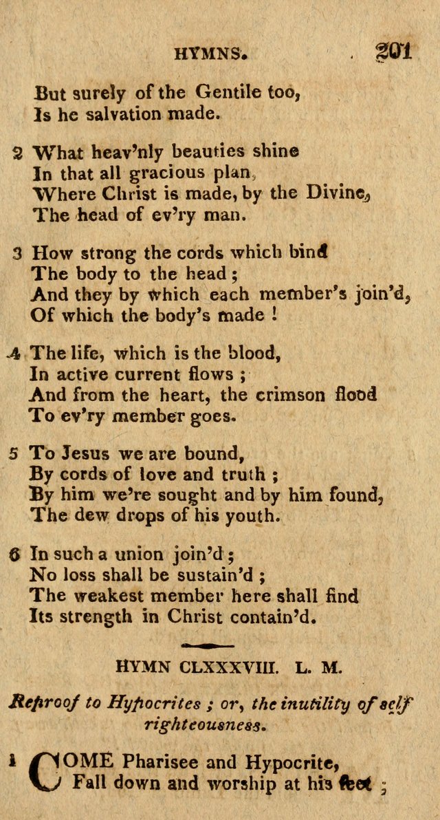 The Gospel Hymn Book: being a selection of hymns, composed by different authors designed for the use of the church universal and adapted to public and private devotion page 203