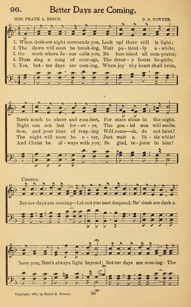 The Gospel Hymn Book: a collection of new and standard hymns for Sunday Schools, Young People