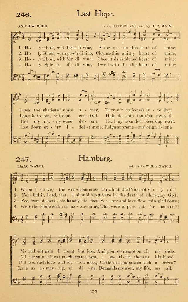 The Gospel Hymn Book: a collection of new and standard hymns for Sunday Schools, Young People