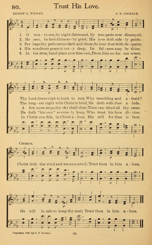 The Gospel Hymn Book: a collection of new and standard hymns for Sunday Schools, Young People