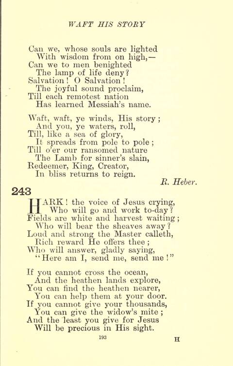 The Golden Hymn Book page 193