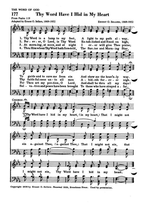 Great Hymns of the Faith page 153