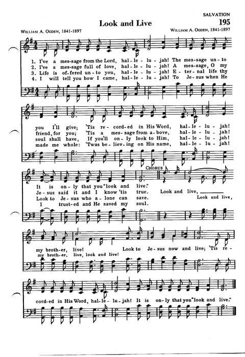 Great Hymns of the Faith page 166