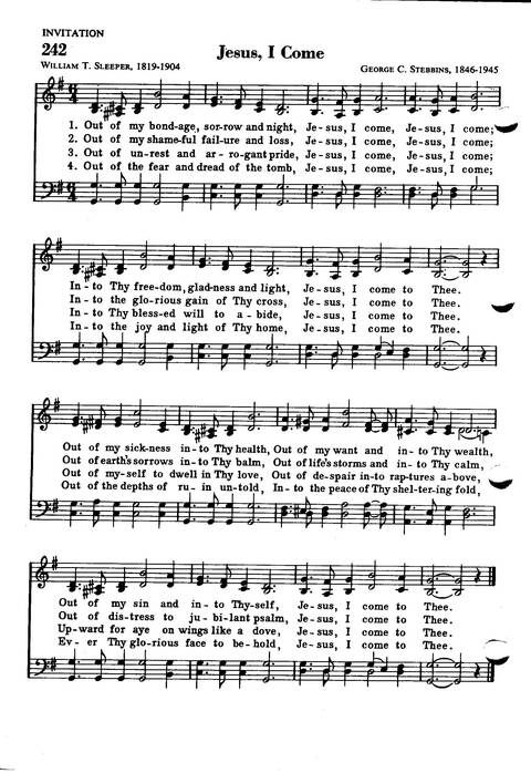 Great Hymns of the Faith page 209