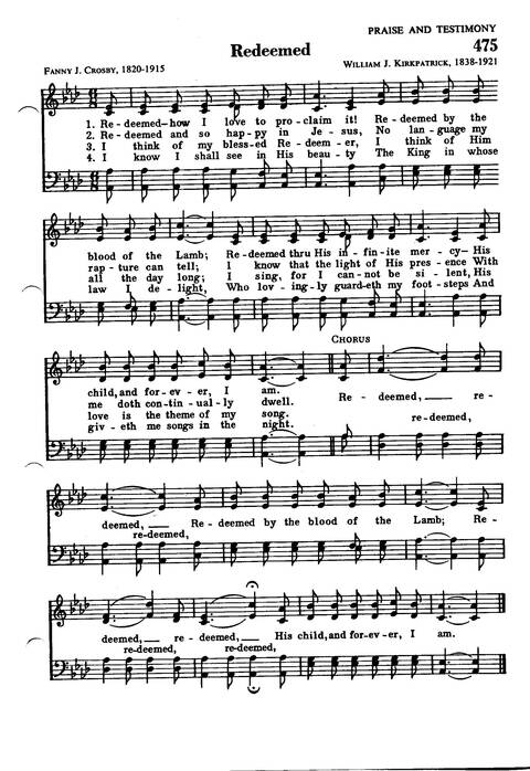 Great Hymns of the Faith page 412