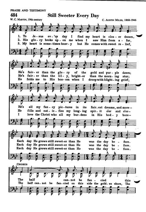 Great Hymns of the Faith page 421