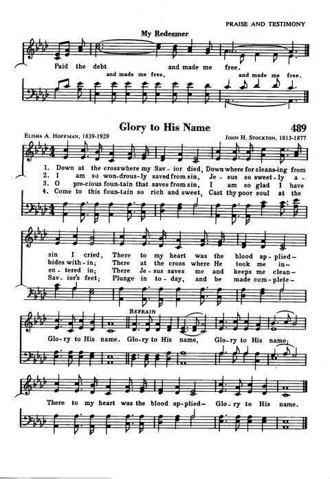 Great Hymns of the Faith page 426