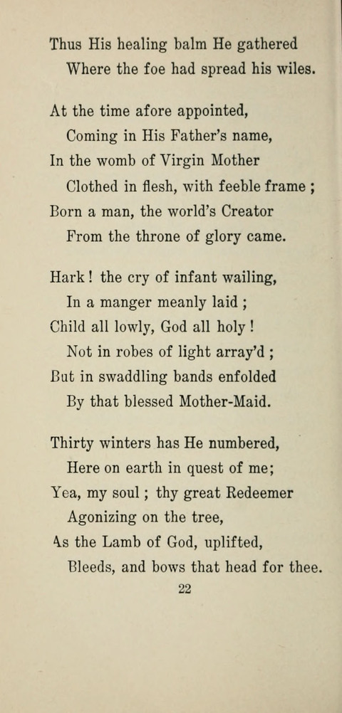 Great Hymns of the Middle Ages page 20