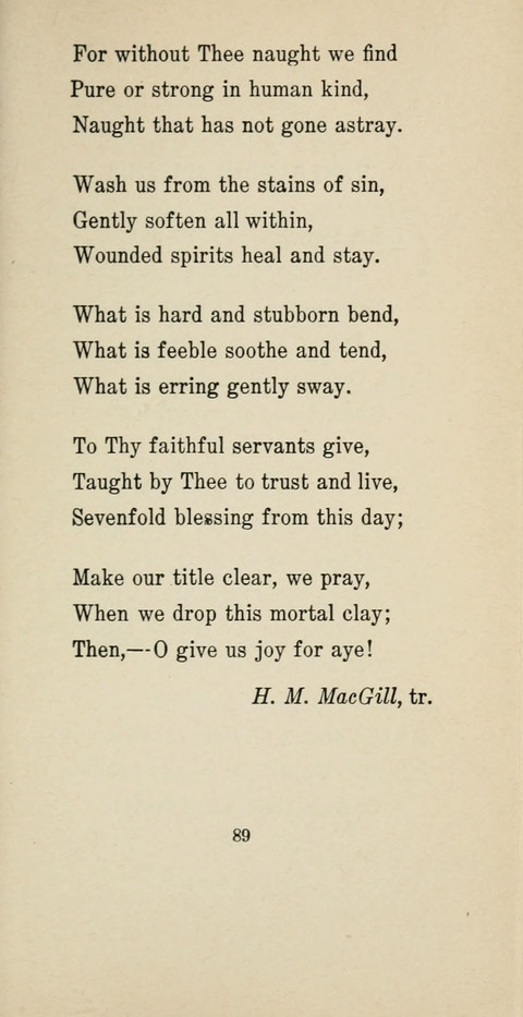 Great Hymns of the Middle Ages page 87