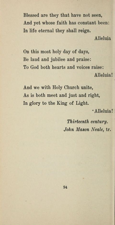 Great Hymns of the Middle Ages page 92