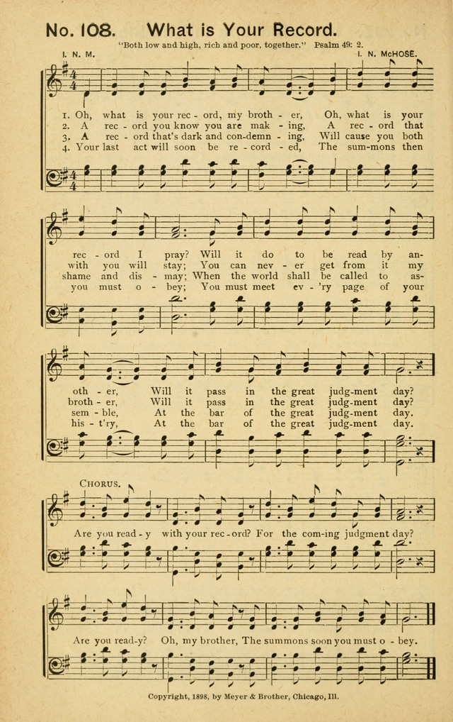 Gospel Herald in Song page 106