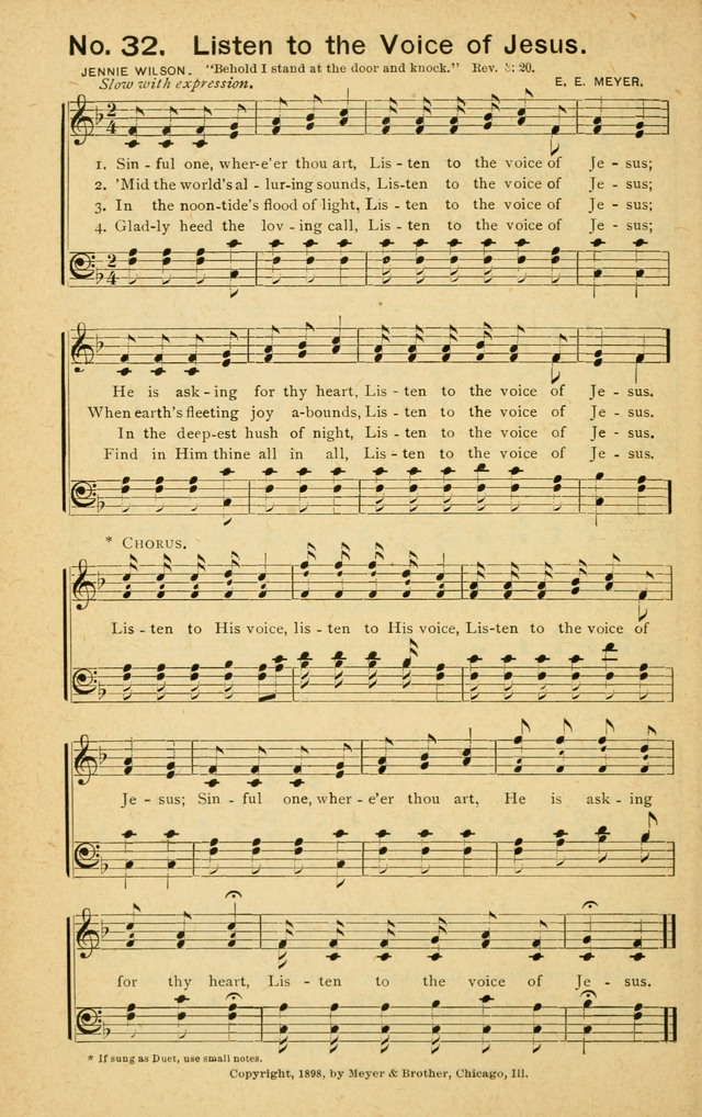 Gospel Herald in Song page 30