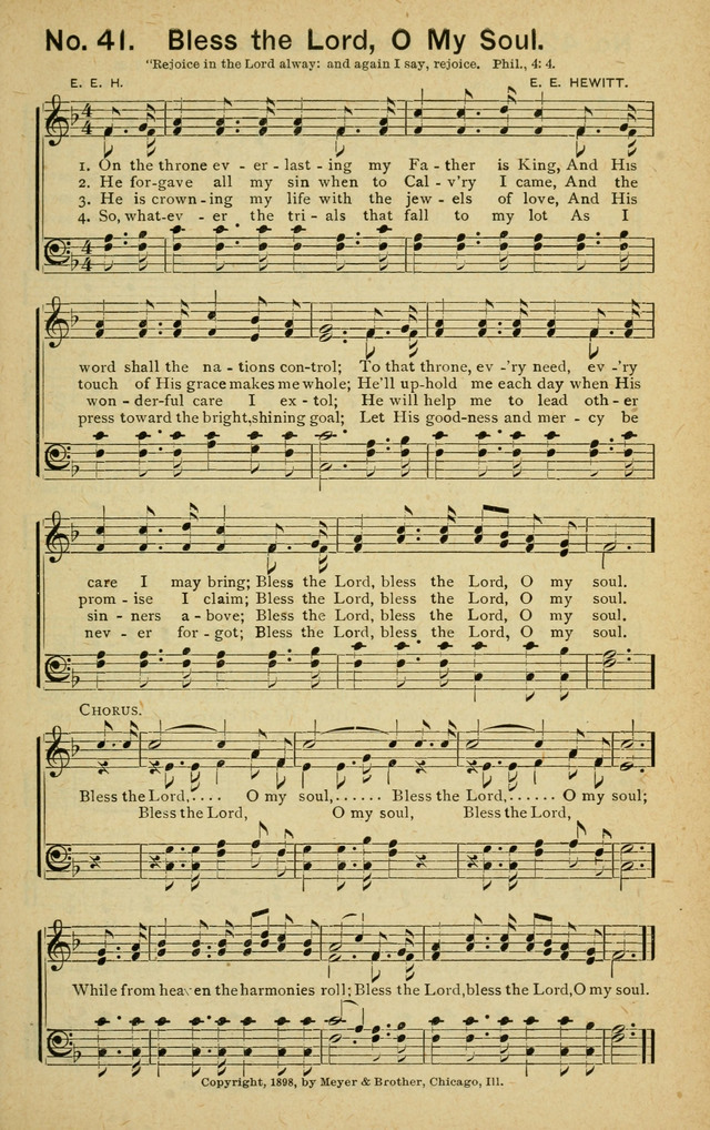 Gospel Herald in Song page 39