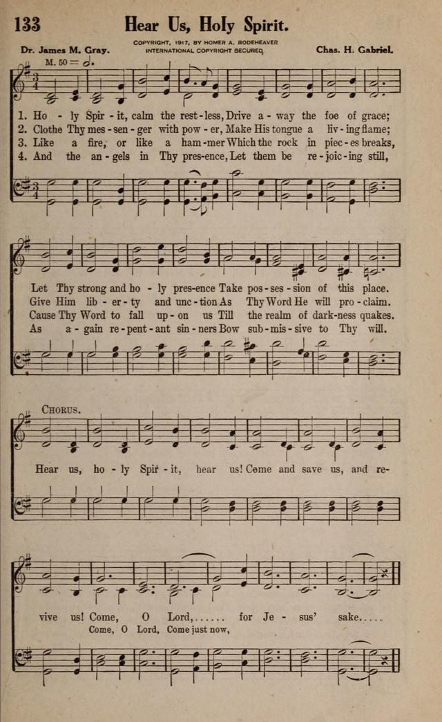 Gospel Hymns and Songs: for the Church, Sunday School and Evangelistic Services page 133