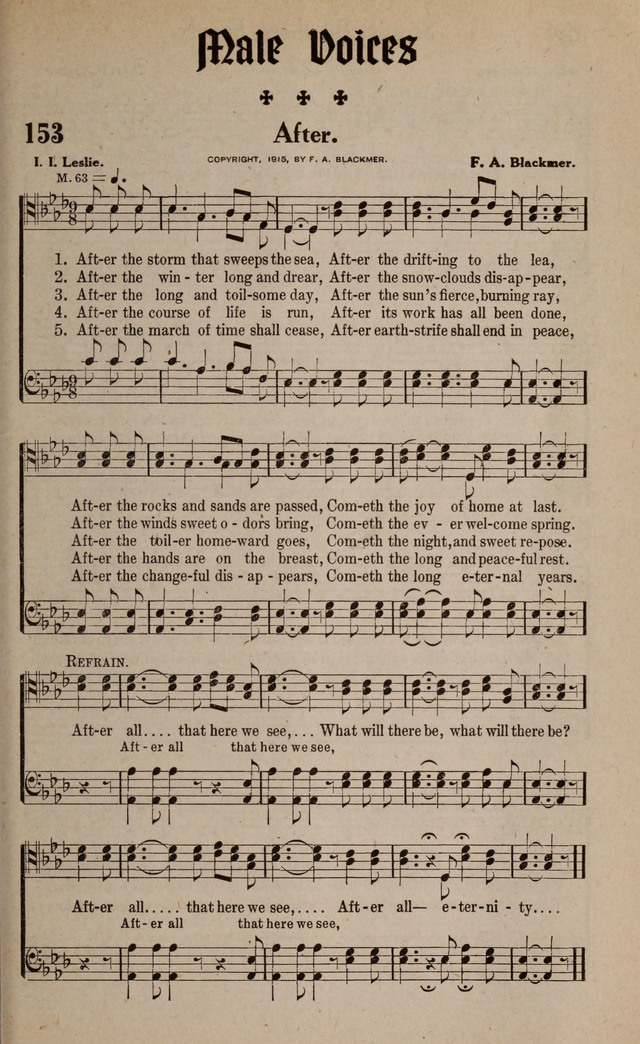 Gospel Hymns and Songs: for the Church, Sunday School and Evangelistic Services page 153