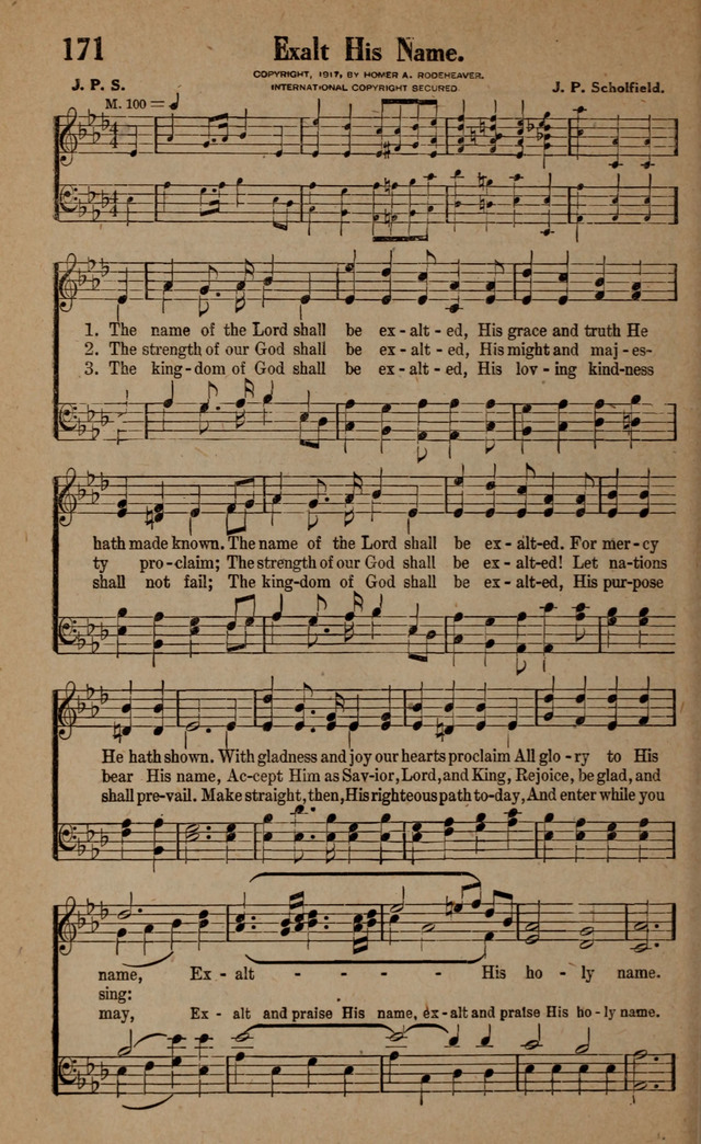 Gospel Hymns and Songs: for the Church, Sunday School and Evangelistic Services page 172