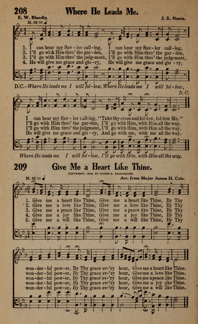 Gospel Hymns and Songs: for the Church, Sunday School and Evangelistic Services page 212