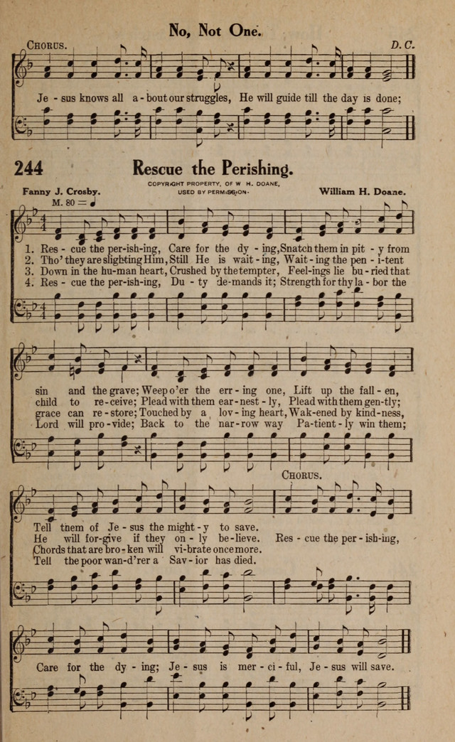 Gospel Hymns and Songs: for the Church, Sunday School and Evangelistic Services page 233