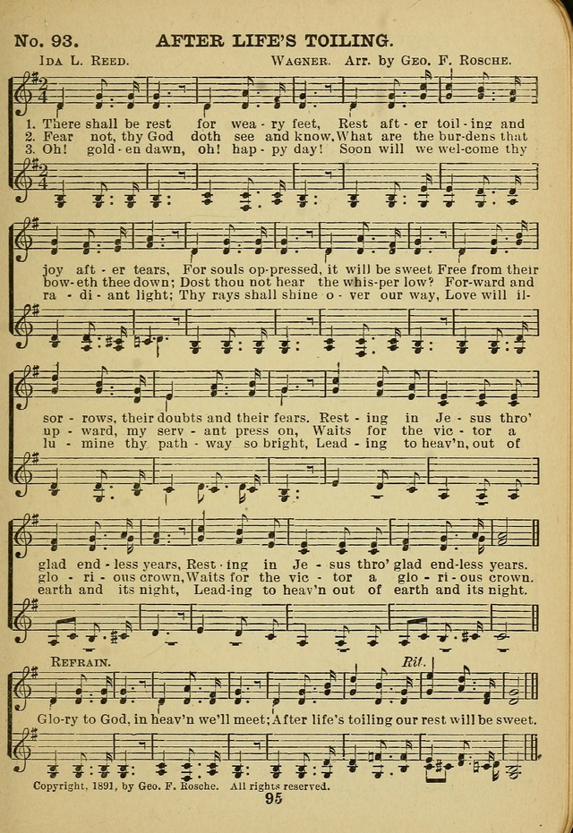 Gospel Hymn Selections for female voices: for use in young people