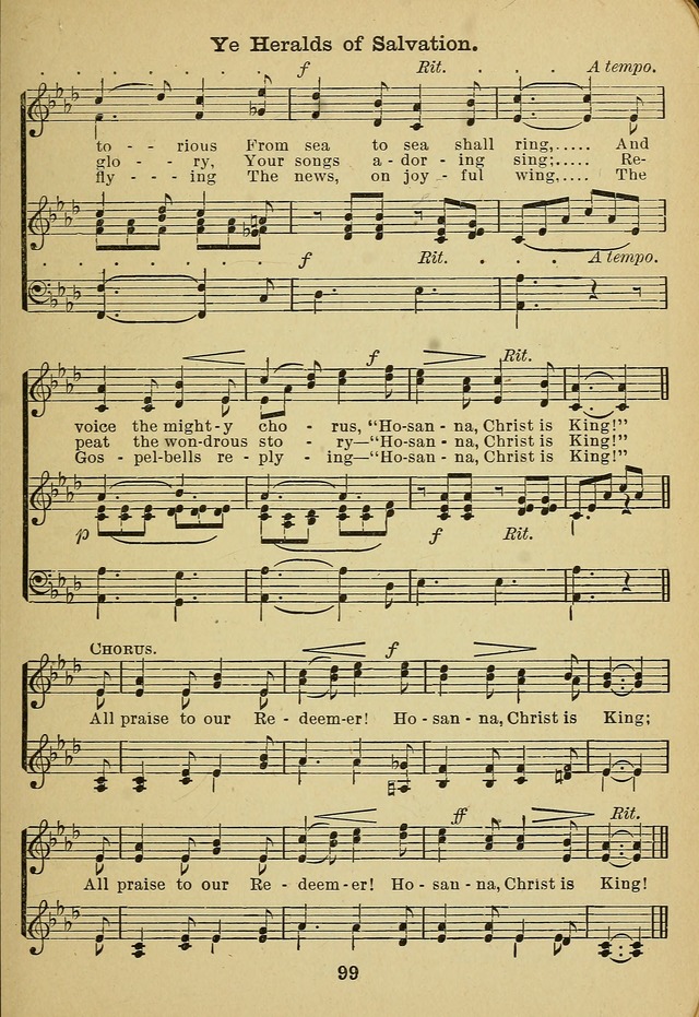 Gospel Hymn Selections for female voices: for use in young people