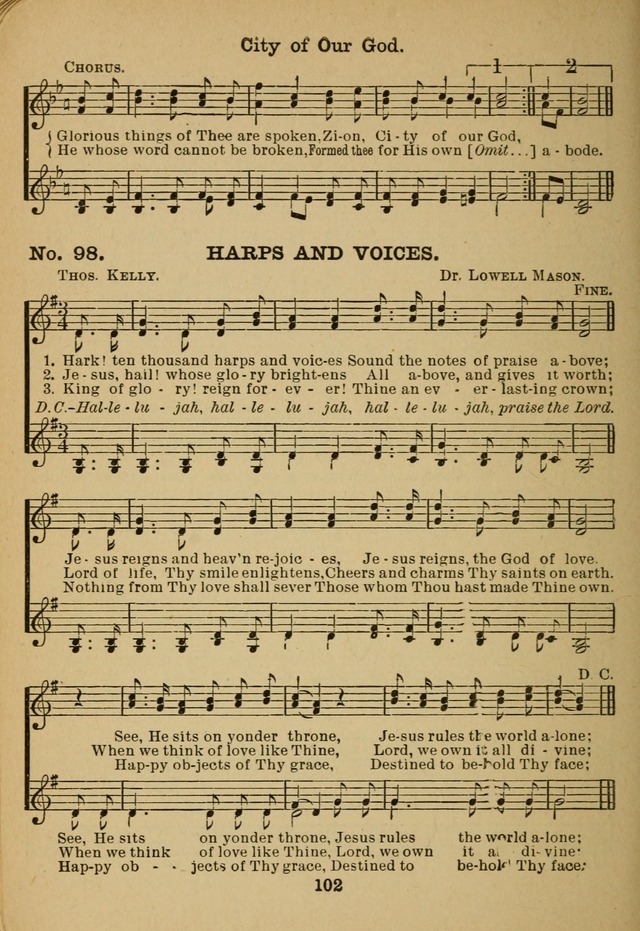 Gospel Hymn Selections for female voices: for use in young people