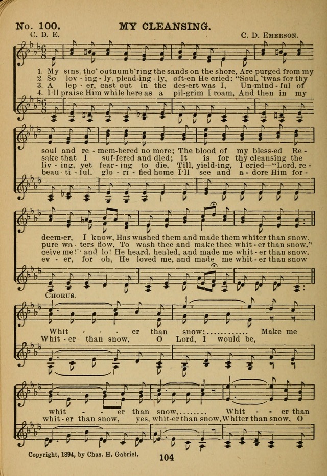 Gospel Hymn Selections for female voices: for use in young people