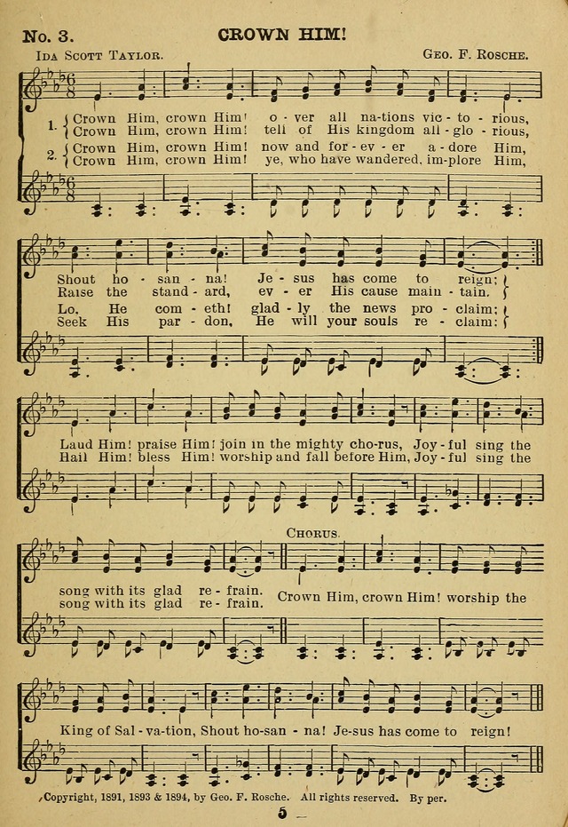 Gospel Hymn Selections for female voices: for use in young people