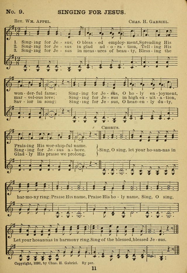 Gospel Hymn Selections for female voices: for use in young people