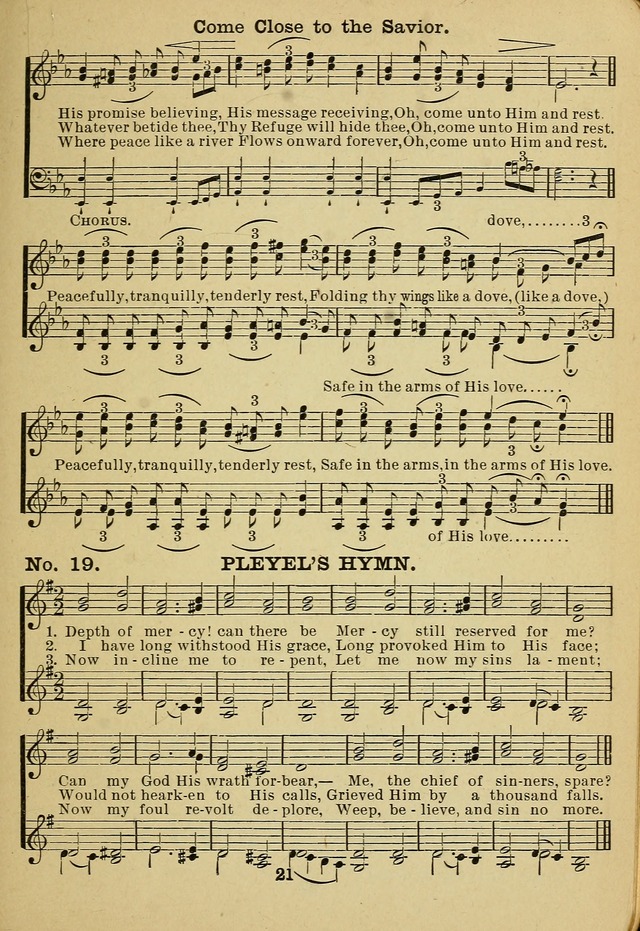 Gospel Hymn Selections for female voices: for use in young people