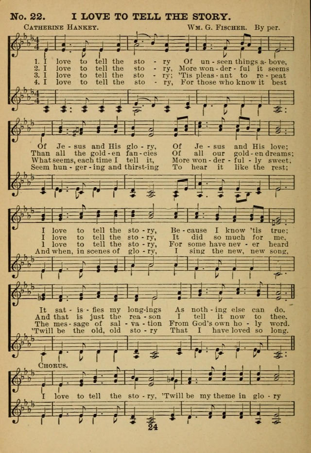 Gospel Hymn Selections for female voices: for use in young people