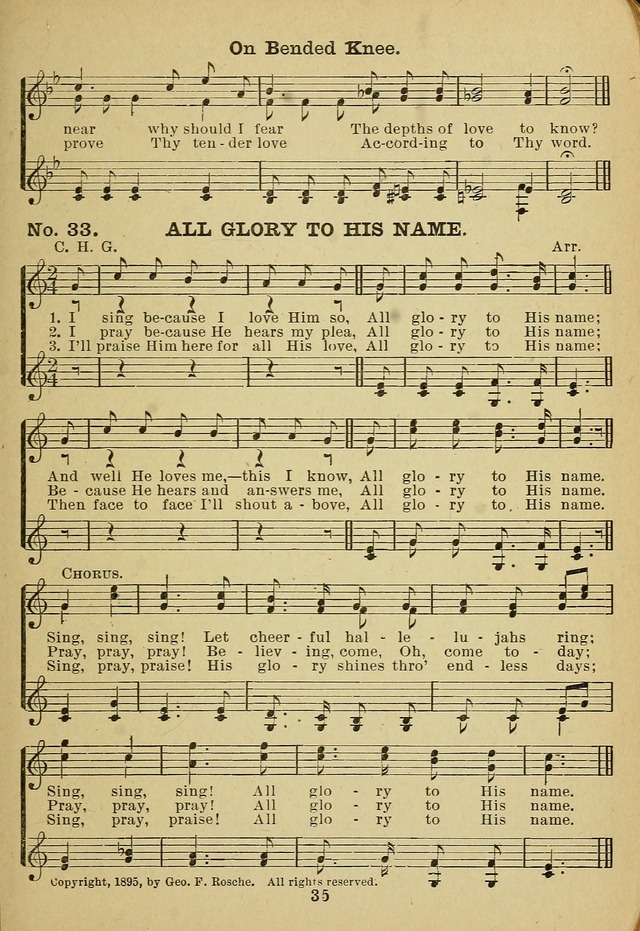 Gospel Hymn Selections for female voices: for use in young people