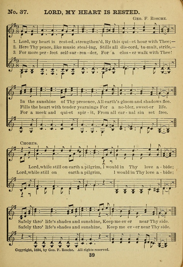 Gospel Hymn Selections for female voices: for use in young people