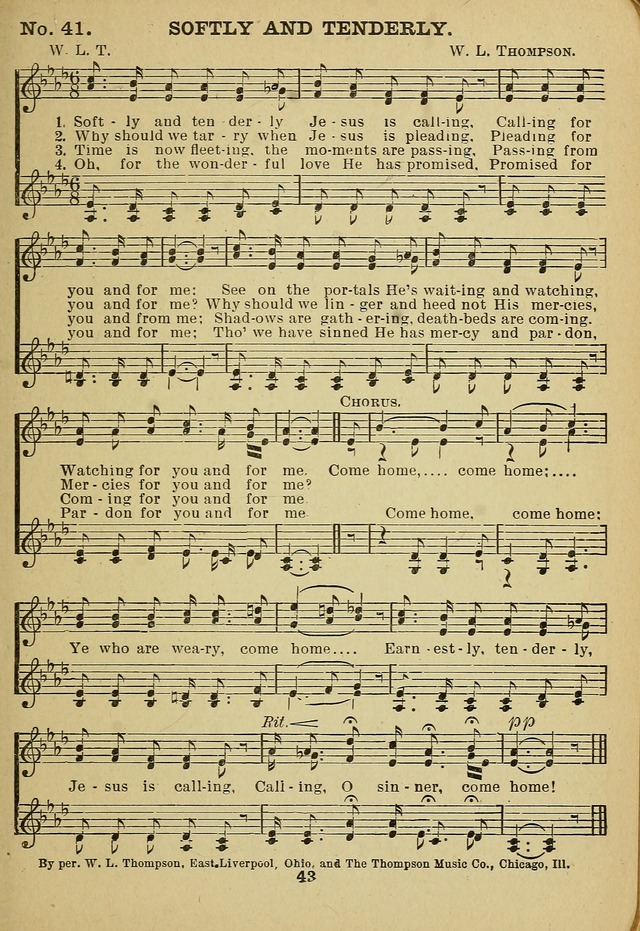 Gospel Hymn Selections for female voices: for use in young people