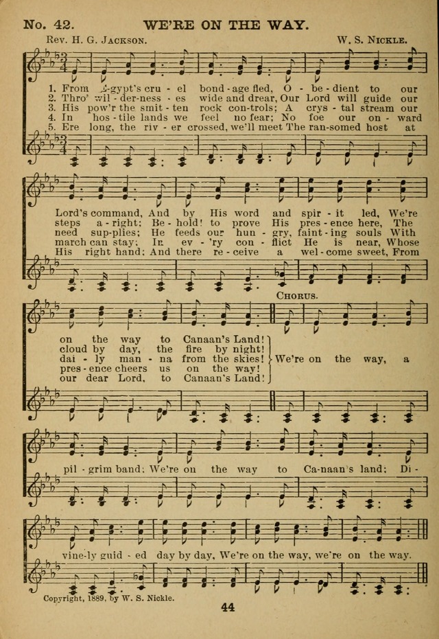 Gospel Hymn Selections for female voices: for use in young people