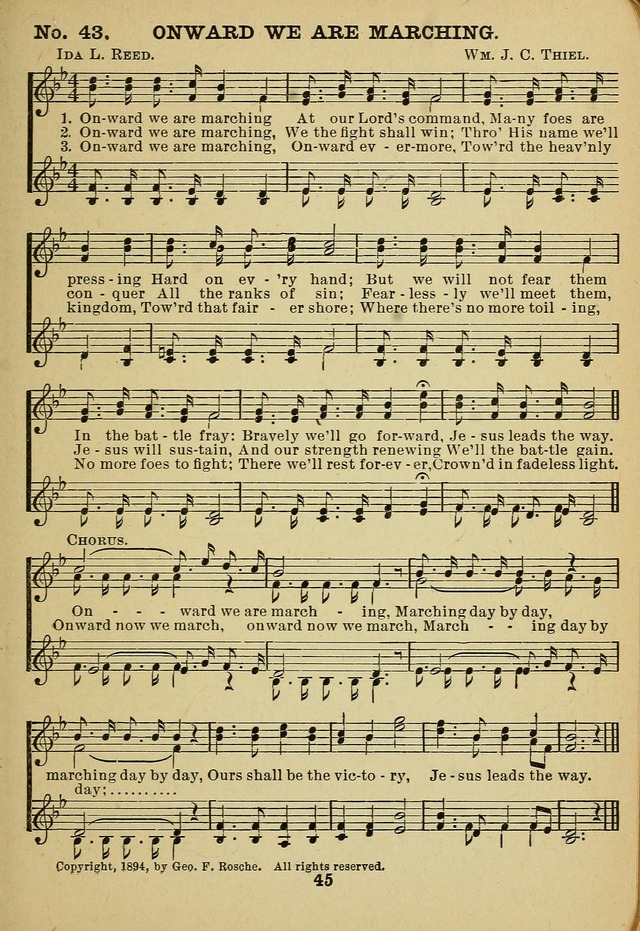Gospel Hymn Selections for female voices: for use in young people