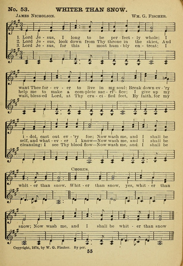 Gospel Hymn Selections for female voices: for use in young people