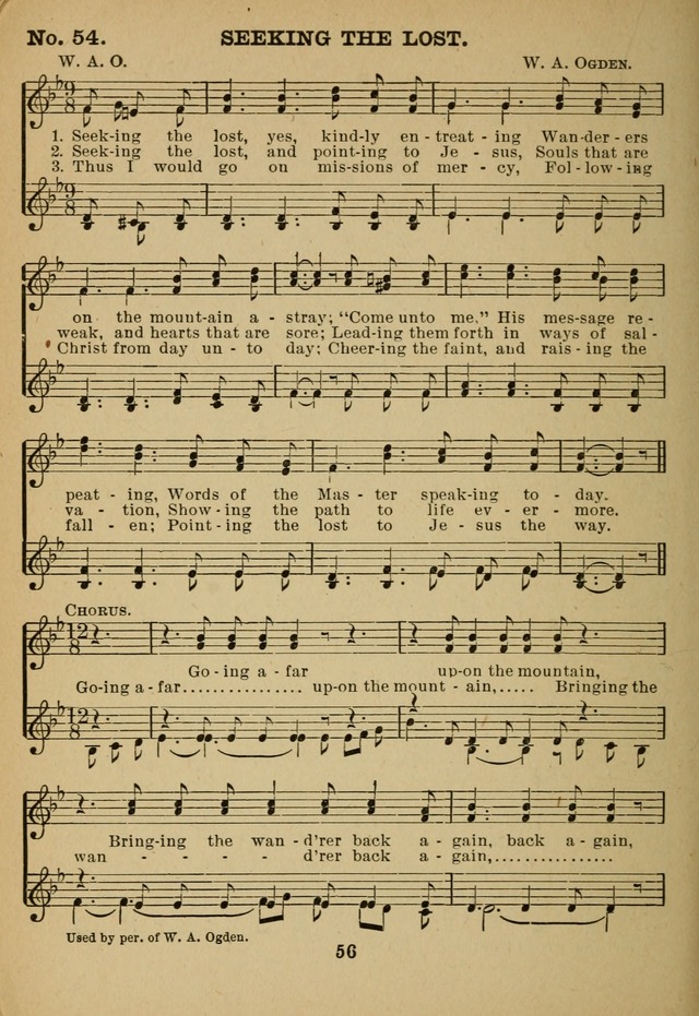 Gospel Hymn Selections for female voices: for use in young people