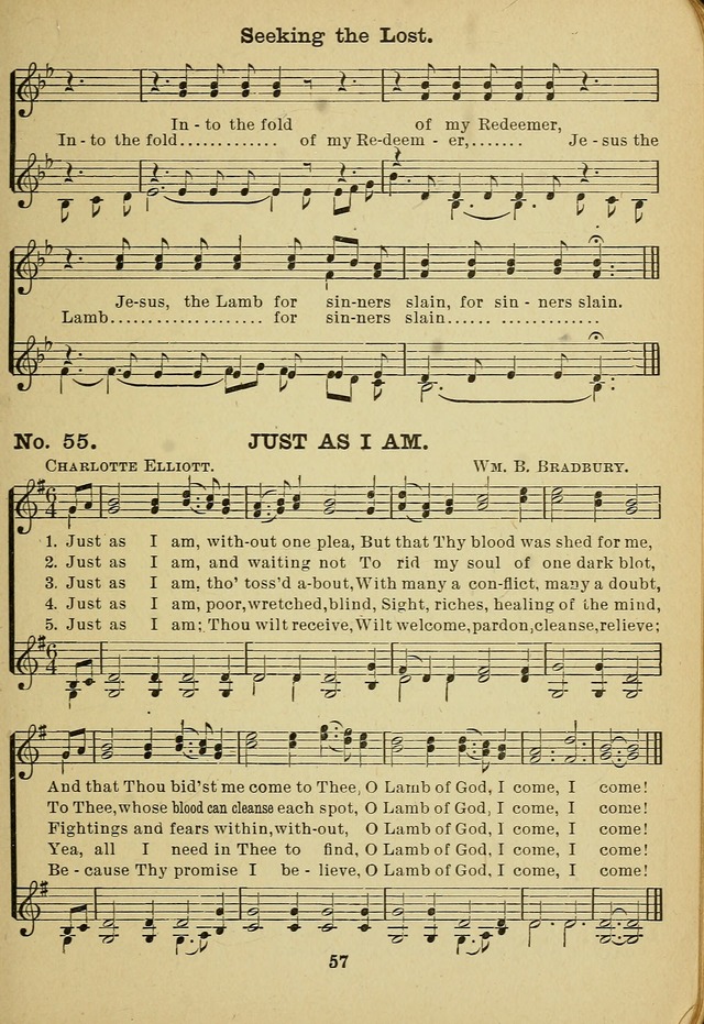 Gospel Hymn Selections for female voices: for use in young people