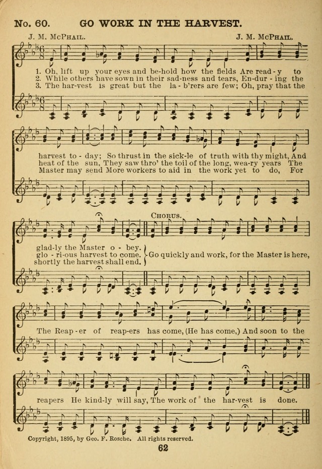 Gospel Hymn Selections for female voices: for use in young people