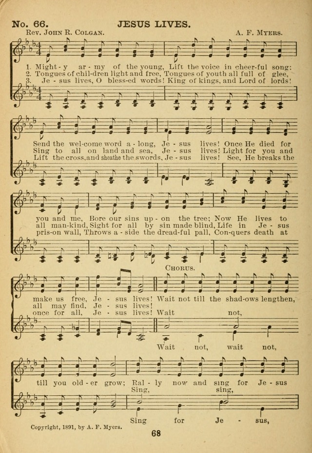 Gospel Hymn Selections for female voices: for use in young people