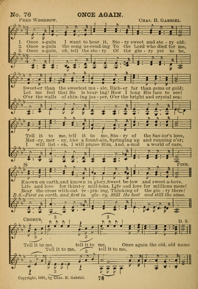 Gospel Hymn Selections for female voices: for use in young people