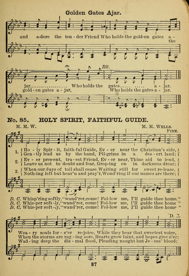 Gospel Hymn Selections for female voices: for use in young people