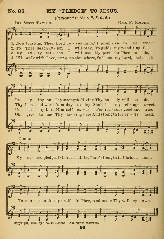 Gospel Hymn Selections for female voices: for use in young people