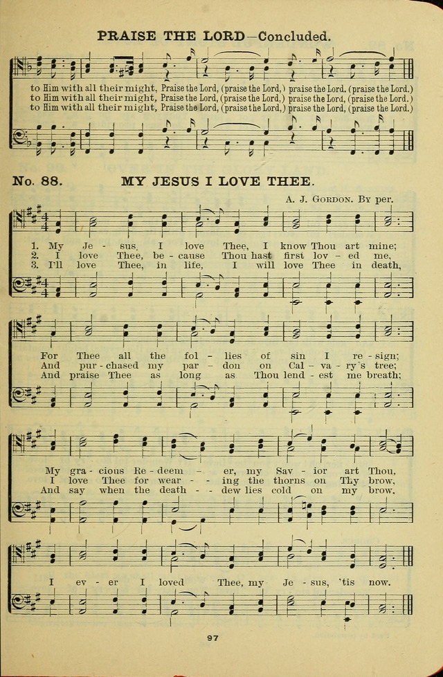 Gospel Hymn Selections for Male Voices: for use in colleges, Y.M.C.A.