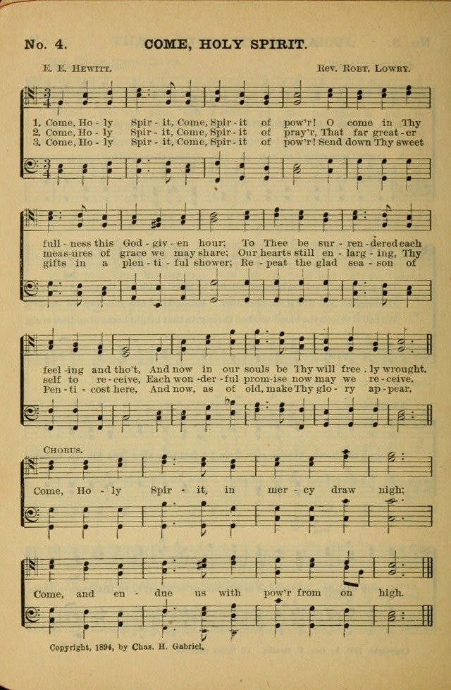 Gospel Hymn Selections for Male Voices: for use in colleges, Y.M.C.A.