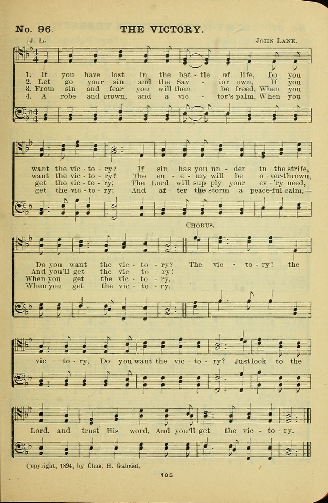 Gospel Hymn Selections for Male Voices: for use in colleges, Y.M.C.A.